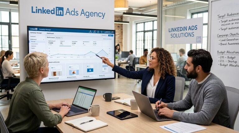 Dominant Marketers providing LinkedIn Ads and B2B lead generation services in Lahore