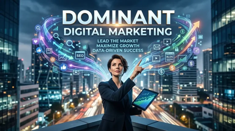 Dominant digital marketing agency providing SEO and online marketing services in Lahore