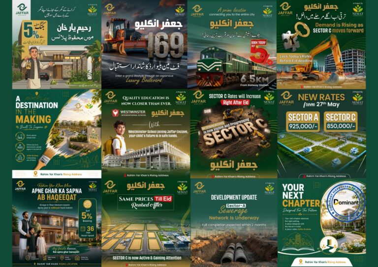 Jaffar Enclave – Launching a Real Estate Brand from Scratch